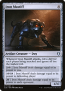 Iron Mastiff (CLB-317) [Commander Legends: Battle for Baldur's Gate] Foil