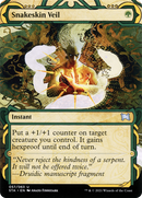 Snakeskin Veil (STA-057) (Showcase) (Borderless) [Strixhaven Mystical Archive] Etched Foil