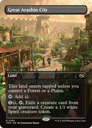 Great Arashin City (Borderless) (TDM-395) [Tarkir: Dragonstorm]