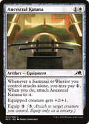 Ancestral Katana (NEO-001) [Kamigawa: Neon Dynasty] Foil