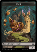 Snail Token (BLB-014) [Bloomburrow Tokens]