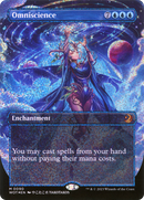 Omniscience (Anime Borderless) (Confetti Foil) (WOT-090) [Wilds of Eldraine: Enchanting Tales] Foil