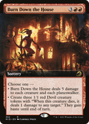 Burn Down the House (Extended Art) (MID-352) [Innistrad: Midnight Hunt]