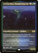 Arixmethes, Slumbering Isle (Foil Etched) (MUL-097) [Multiverse Legends] Foil