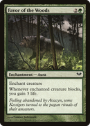 Favor of the Woods (DKA-113) [Dark Ascension]