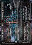 Funeral Room // Awakening Hall (Borderless) (DSK-338) [Duskmourn: House of Horror] Foil