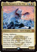 Shiko, Paragon of the Way (PPTDM-223) [Promo Pack: Tarkir: Dragonstorm] Foil