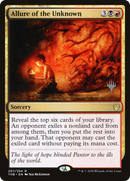 Allure of the Unknown (PPTHB-207P) [Promo Pack: Theros Beyond Death Promos] Foil