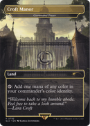 Croft Manor - Command Tower (SLD-792) (Borderless) [Secret Lair Drop]