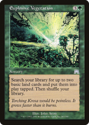 Explosive Vegetation (ONS-263) [Onslaught] Foil