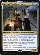 Ayesha Tanaka, Armorer (DMC-029) [Dominaria United Commander] Foil