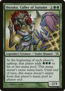 Shizuko, Caller of Autumn (BOK-144) [Betrayers of Kamigawa] Foil