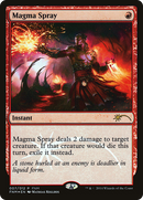 Magma Spray (FNM-007) [Friday Night Magic 2014] Foil