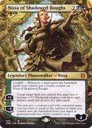 Nissa of Shadowed Boughs (Borderless) (ZNR-283) (Borderless) [Zendikar Rising]
