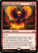 Rekindling Phoenix (RIX-111) [Rivals of Ixalan] Foil