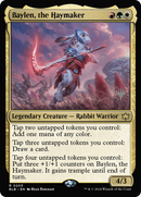 Baylen, the Haymaker (PPBLB-205) [Promo Pack: Bloomburrow Promos] Foil