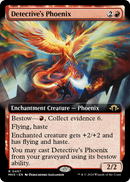 Detective's Phoenix (Extended Art) (MH3-457) [Modern Horizons 3] Foil
