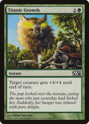 Titanic Growth (M12-198) [Magic 2012] Foil