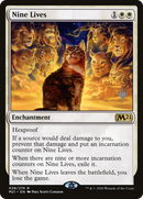 Nine Lives (PPM21-28P) [Promo Pack: Core Set 2021 Promos] Foil