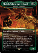 Shelob, Whose Lair Is Death - Ishkanah, Grafwidow (Borderless) (LTC-516) [Tales of Middle-earth Commander] Foil