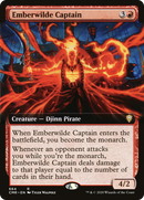 Emberwilde Captain (Extended Art) (CMR-664) [Commander Legends] Foil