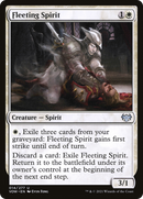 Fleeting Spirit (VOW-014) [Innistrad: Crimson Vow] Foil