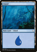 Island (DOM-256) [Dominaria] Foil