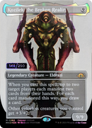 Kozilek, the Broken Reality (Borderless) (Serial Numbered) (MH3-382) [Modern Horizons 3] Foil