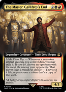 The Master, Gallifrey's End (Extended Art) (WHO-427) [Doctor Who]