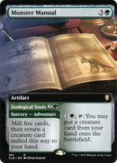 Monster Manual (Extended Art) (CLB-591) [Commander Legends: Battle for Baldur's Gate] Foil