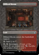 Billiard Room (Borderless) (CLU-013) [Ravnica: Clue Edition]
