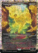 Enduring Innocence (Showcase) (Fracture Foil) (DSK-396) [Duskmourn: House of Horror] Foil