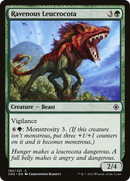 Ravenous Leucrocota (CN2-192) [Conspiracy: Take the Crown] Foil