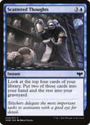 Scattered Thoughts (VOW-074) [Innistrad: Crimson Vow]