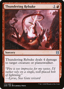 Thundering Rebuke (ZNR-170) [Zendikar Rising]