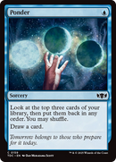 Ponder (TDC-159) [Commander: Tarkir: Dragonstorm]