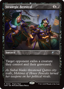 Strategic Betrayal (PPTDM-422) [Promo Pack: Tarkir: Dragonstorm] Foil