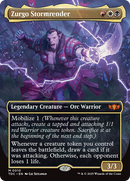 Zurgo Stormrender (Borderless) (TDC-010) [Commander: Tarkir: Dragonstorm] Foil