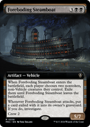 Foreboding Steamboat (Extended Art) (MKC-338) [Murders at Karlov Manor Commander]