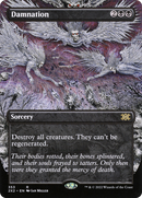 Damnation (Borderless) (2X2-353) [Double Masters 2022] Foil