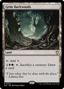 Grim Backwoods (BLC-309) [Bloomburrow Commander]