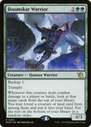 Doomskar Warrior (PPMOM-185) [Promo Pack: March of the Machine Promos] Foil