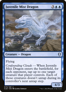 Juvenile Mist Dragon (CLB-079) [Commander Legends: Battle for Baldur's Gate] Foil