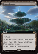 Fountainport (Extended Art) (BLB-368) [Bloomburrow] Foil