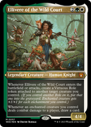 Ellivere of the Wild Court (Display Commander) - Thick Stock (WOC-057) [Wilds of Eldraine Commander] Foil