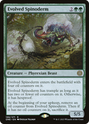 Evolved Spinoderm (ONE-166) [Phyrexia: All Will Be One] Foil