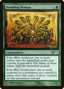 Doubling Season (JDG-007) [Judge Gift Cards 2011] Foil