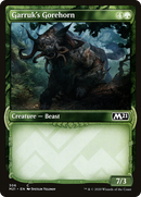 Garruk's Gorehorn (Showcase) (M21-306) [Core Set 2021] Foil