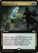 Rushed Rebirth (Extended Art) (STX-351) [Strixhaven: School of Mages] Foil
