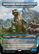 Babygodzilla, Ruin Reborn - Pollywog Symbiote (IKO-372) (Borderless) [Ikoria: Lair of Behemoths] Foil